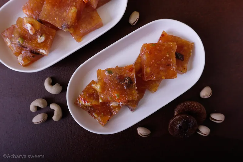 Acharya Sweet House Anjeer Halwa