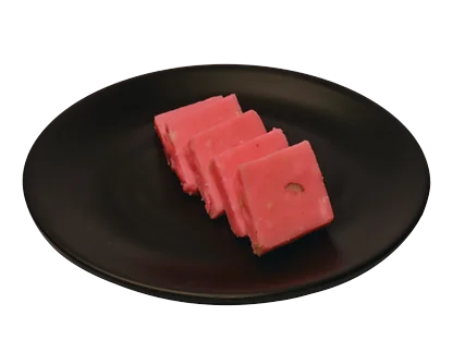 Acharya Sweet House Strawberry Burfi